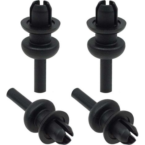 Fixations Agrafes Plage Arrière, OEM 699218, Lot de 4 clips plage arriere Remplacement Compatible avec Peugeot/Citroen, Clips de Fixation de Cintre de Chaîne de Voiture, Clips Chaine de corde (1/4)