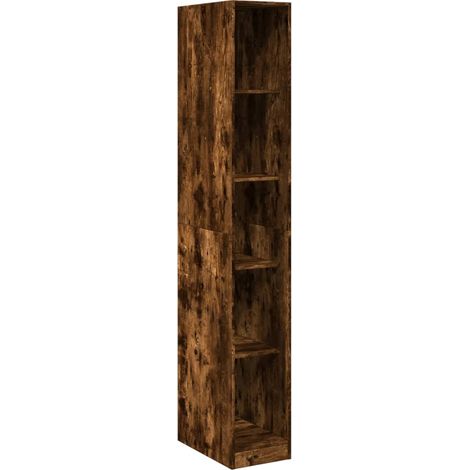 Maison Exclusive - Kleiderschrank Räuchereiche 30x50x200 cm Holzw