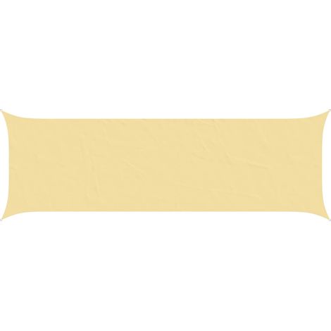 Sonnensegel Sand 6 x 2 m 100 % Polyester Oxford vidaXL (1/5)
