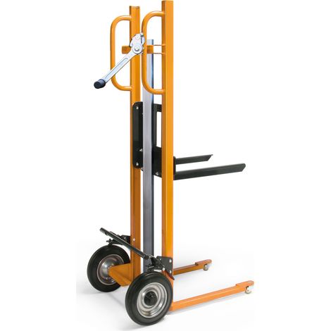 Bako Logistiksysteme Hubkarre mit Gabel 150kg Tragkraft Vollgummi- Bereifung (1/2)