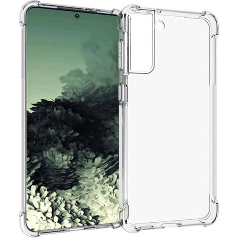 Coque arrière souple antichoc pour Samsung Galaxy S22 Plus - Transparente - Étui de protection