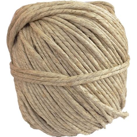 Corde a Guinder Lin Ø4 mm 500gr Coloris - Corde lin ecru