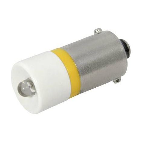 CML 18602352 Voyant de signalisation LED jaune BA9S 24 V/DC, 24 V/AC 300 mcd V072681 (1/2)