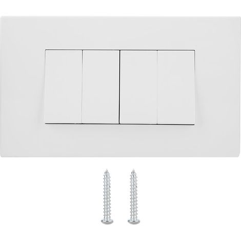 4 Interrupteur mural sans fil, interrupteur cinétique auto-alimenté, pas de batterie, pour éclairage intérieur(Troisième trimestre : septembre) (1/5)