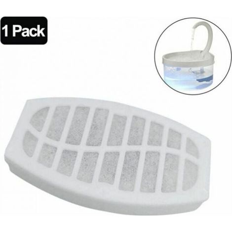 1 Piece Cat Water Fountain Filters, Replacement Filters for Dog and Cat Water Fountain, Replacement Filters for Water Dispenser (1/4)