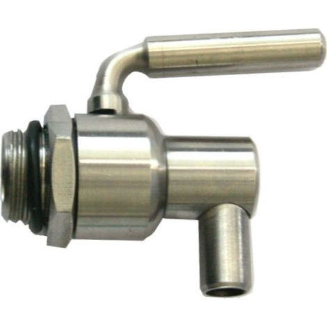 Grifo de alimentos Fusto 3/8" Giratorio Inox Salvagoc.