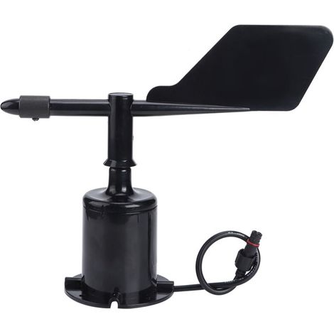 Anémomètre à transmetteur de vent 360° avec cordon de raccordement 0,7m 0-10V pour station météo (1/5)