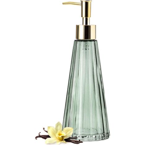 Distributeur de savon rétro en verre élégant liquide (1/5)