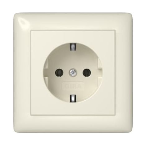 GIRA SCHUKO 444001 STANDARD 55 BLANC CRÈME