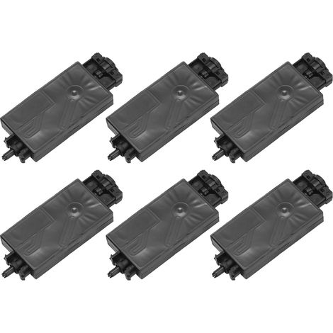 Kit de remplacement de 6 filtres UV PP pour amortisseur de tête d'impression pour imprimantes XP600, avec connecteurs à clip. (1/5)