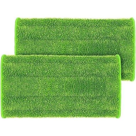 Lot de 3 Lingettes en Microfibre Lavables pour Balai Vapeur Swiffer WetJet – 30x15 cm, Réutilisables et Efficaces sur Sols Durs (1/4)