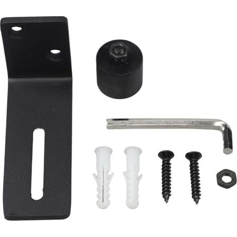 Guide de sol pour porte coulissante acier, réglable (1/5)