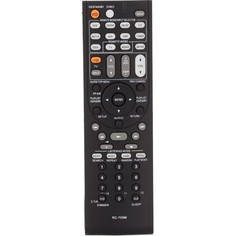 Ersatzfernbedienung für Onkyo TX SR506 AV-Receiver, berührungsempfindliche Tasten, batteriebetrieben (1/5)