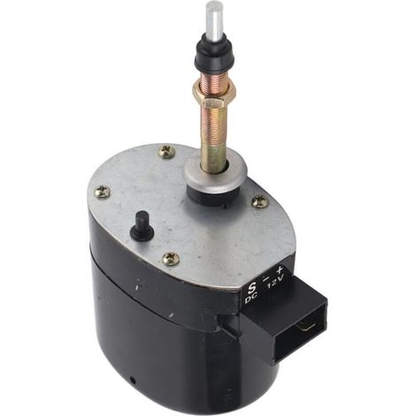 Moteur d'essuie-glace en métal DC12V, champ d'essuyage à 105 °, accessoire universel pour tracteurs (1/5)