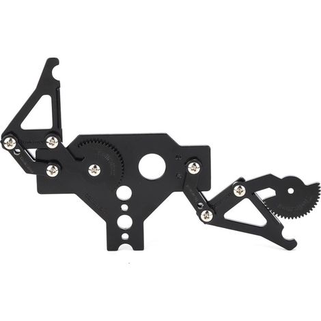 Kit de préhension standard en alliage de zinc pour pièces de robot industriel. Ouverture maximale des mâchoires : 63 mm. (1/5)