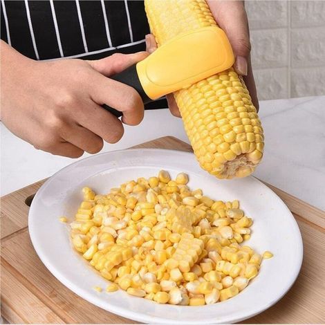 Corn Peeler Hand Held Cob Peeler Kitchen Corn Cob Remover Tools Gadgets Stripping Vegetables Accessories Stripper