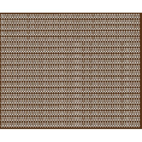 Pfeilaufkleber 4x8 mm, 1160 Stück, glänzend braun
