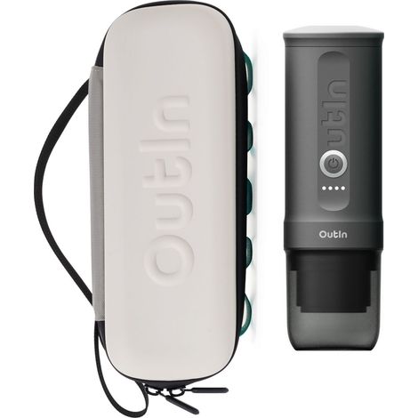 Set OutIn Nano Espressomaschine + EVA Hülle Grau