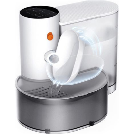 Potaroma 3,5L Intelligenter kabelloser Haustier-Trinkbrunnen, wiederaufladbar, Abwassertrennung (großes Fassungsvermögen)