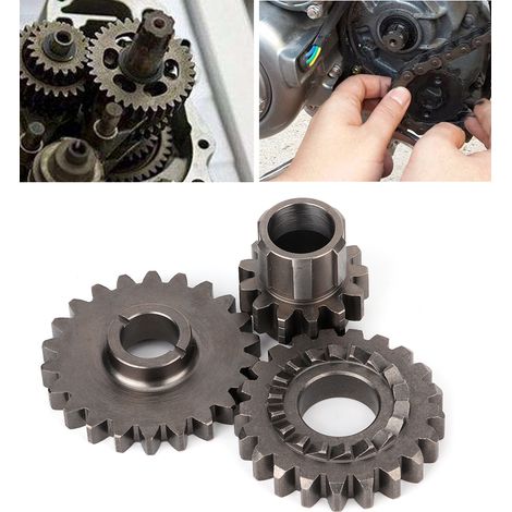 Lot de 3 roues dentées à rotation rapide pour moto tout-terrain (1/5)