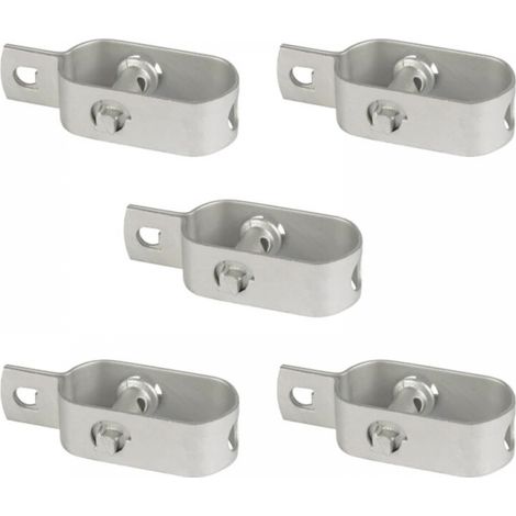 Juego de 5 tensores de acero galvanizado para alambre de cerca u otros materiales (1/5)