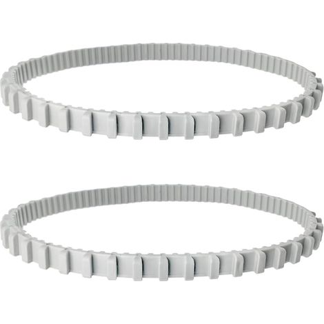 2 pièces 9985006-R2 Courroie plate pour nettoyeur de piscine Dolphin (2006-aujourd'hui) – Numéro de pièce 3295-133 (gris) (1/5)