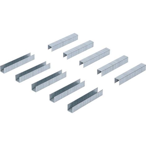 Agrafes Type 53 12 x 11,4 mm - Lot de 1000 pcs - Acier Résistant pour Fixation Rapide, Pro - D-Work
