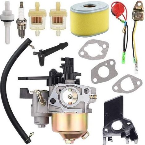 Kit de carburateur GX160 pour Honda GX200 GX168 GX140 GX120 5.5HP 6.5 HP Moteur WP30X Pompe à Eau Nettoyeur Haute Pression Carb, avec Joints de Montage (1/5)