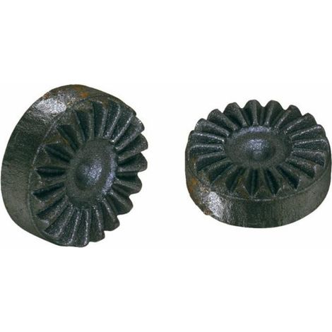 Rondelle crantée 45 mm pour broyeur – Maintien solide grâce aux dents crantées – Non percée à souder – 210 g