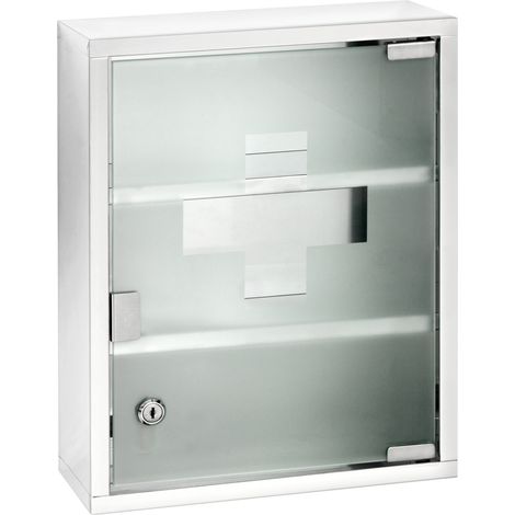 Wenko Armadietto medicinali modello X argento 40 cm (1/5)
