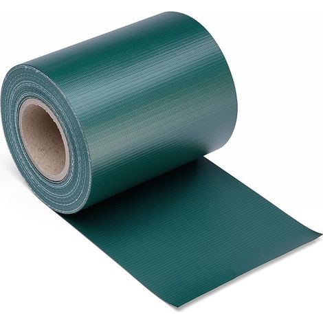 Sichtschutzstreifen Sichtschutz Zaunblende PVC Folie Zaunfolie Doppelstabmatten Grün