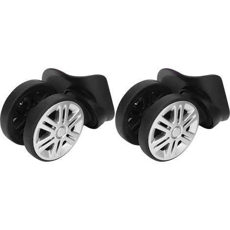 Roues silencieuses universelles pour valises, chariots et bagages à main (1/5)