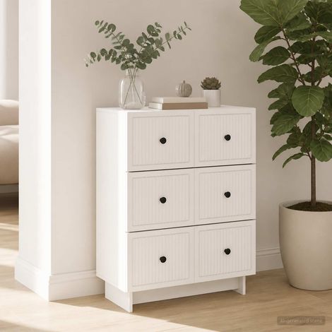vidaXL Armoire à tiroirs 66 x 34,5 x 90 cm Bois d'ingénierie (1/5)
