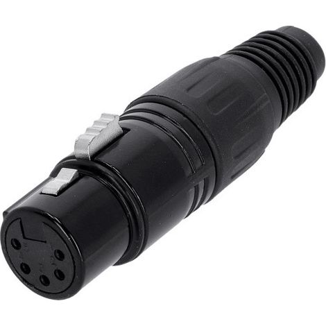 Conector Xlr Macho 5pin Adam Star4 K4cxf5blk