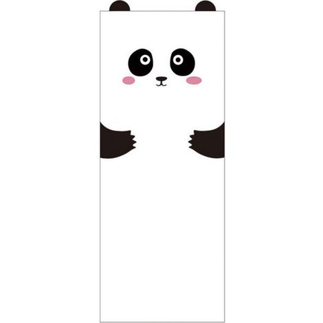 Stickers muraux autocollants pour maternelle, chambre d'enfant, stickers décoratifs mignons de panda. (1/5)