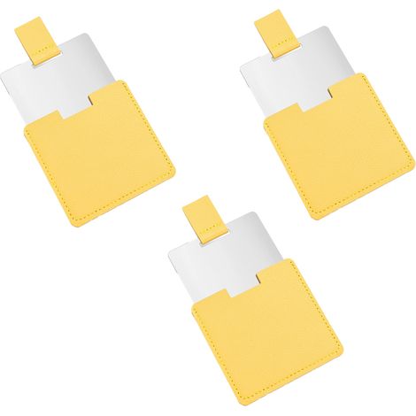 Miroir De Maquillage - Miroir Portable En Acier Inoxydable - Pour Voyage Et Utilisation Quotidienne - 1 Pièce (1/5)