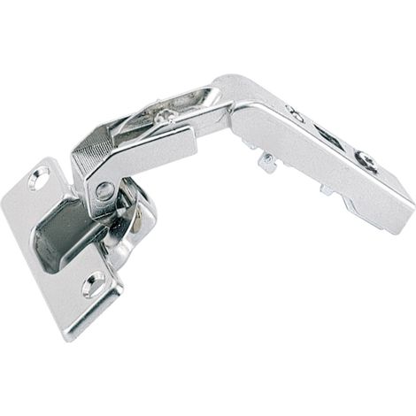 Hettich Möbel-Topfscharnier, Intermat 9930, 45036, 65°, Kröpf. -5mm, ZDG silb. vern. (1/5)