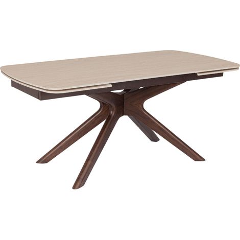 Table rectangulaire extensible céramique 6/10 places L170/250 - MARINE (1/5)
