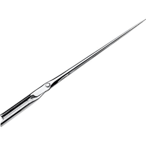 Küchenprofi ago per lardellare carne con molla, cm 19.5 acciaio inox (1/2)