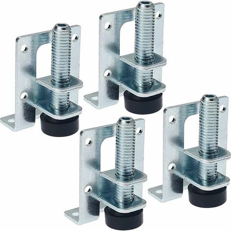 4 Patas niveladoras ajustables para muebles, armarios y bancos de trabajo