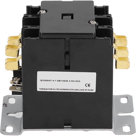Contacteur 40A 3 pôles 110V pour climatiseur, condensateur et compresseur de climatisation (1/5)