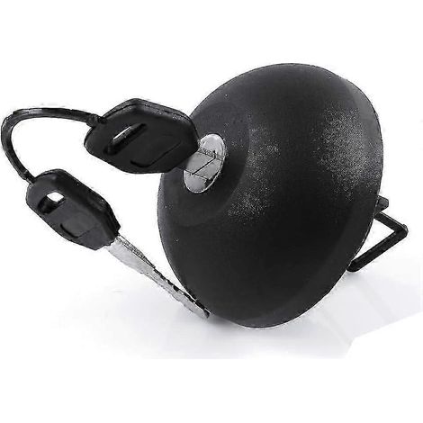 Bouchon de réservoir de carburant verrouillable avec 2 clés pour Dacia Dokker Duster Renault Clio Kangoo Megane - Antivol sécurisé 7701471585 (1/5)