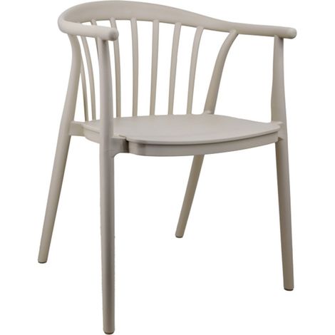 Echo Putty Chair - Plastic - L50 x W55 x H77 cm - Beige