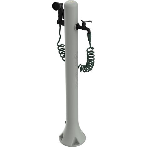 Sined Acqua Pro Fontaine Jardin En Polyethylene Avec Raccordement Lateral Montage Facile Brun (1/7)