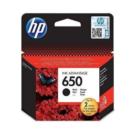 Tinta negra HP 650 (1/4)