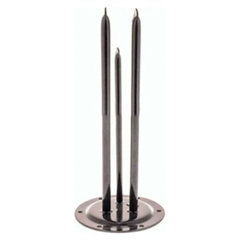 Portavainas Ø185mm para Termo Aparici y Nofer  Longitud 420mm  Pletina de 5 Agujeros  Recambio Original Gran Capacidad