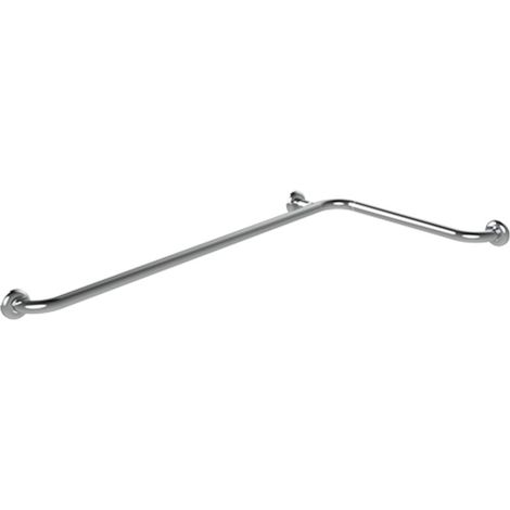 Maniglia angolare di sicurezza da cm 110x60 inox lucido (1/3)