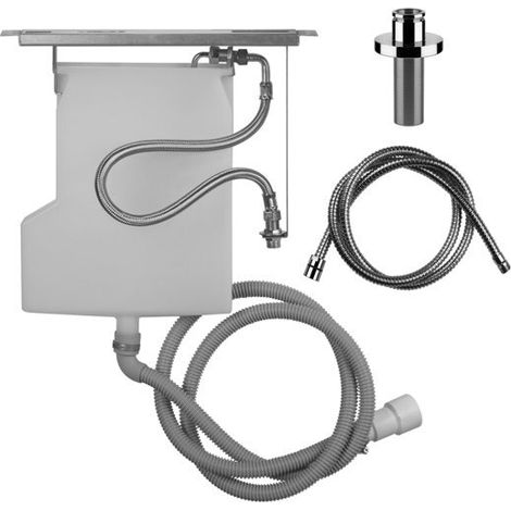 Gessi Tondo Wellness, presse-étoupe Securflex, pour banc de