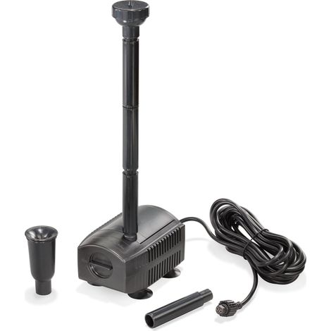 esotec Solar Ersatzpumpe Teichpumpe FOUNTAIN 650/870 PRO mit Sprinklerset (1/7)