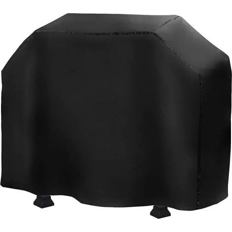Housse pour barbecue, en Oxford 210D imperméable, coupe-vent et résistante aux UV, pour protéger votre barbecue d'extérieur. (1/4)